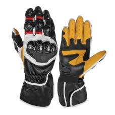 Motorbike Leather Gloves-MLG-PL-1003