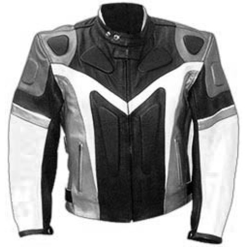 Motorbike Leather Jacket-MLJ-PL-1005