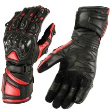 Motorbike Leather Gloves-MLG-PL-1005