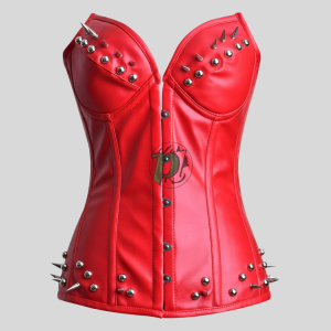 leather Steampunk Over Bust Corset